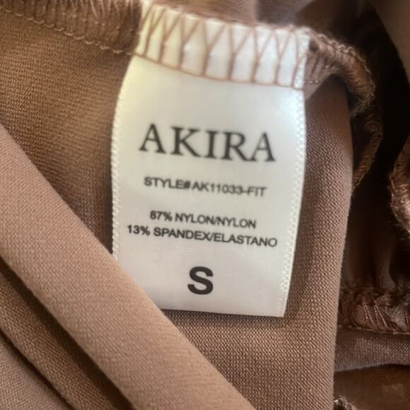 AKIRA "Thank You Next" Ruched Romper Small S - Picture 5 of 6